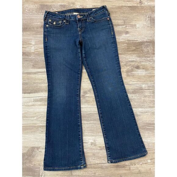 True Religion Bootcut Jeans Mid Rise Women’s Size 28 Waist - Picture 1 of 8